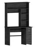 43" Gray Computer Desk - Homeroots - Flyclothing LLC