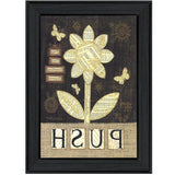 Pray Until Something Happens Black Framed Print Wall Art - Homeroots - Flyclothing LLC