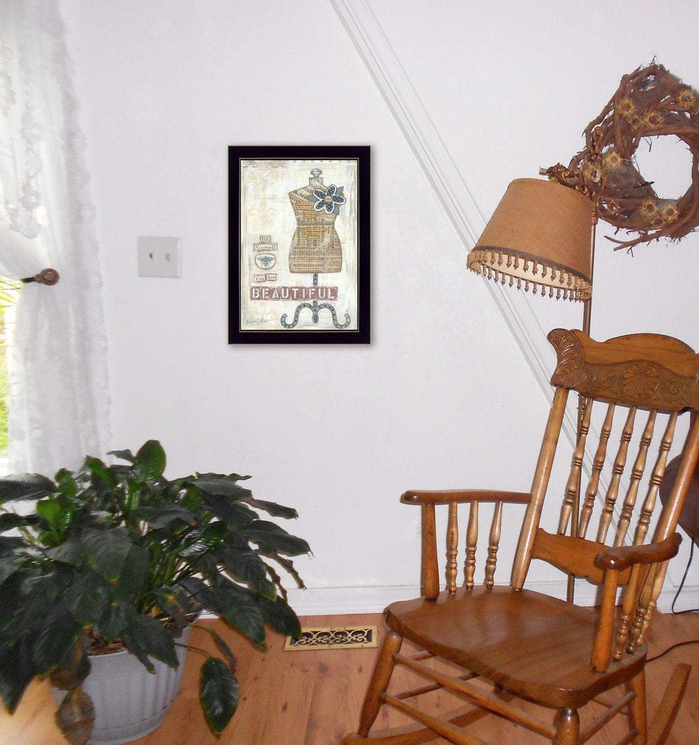 Beautiful Black Framed Print Wall Art - Homeroots - Flyclothing LLC