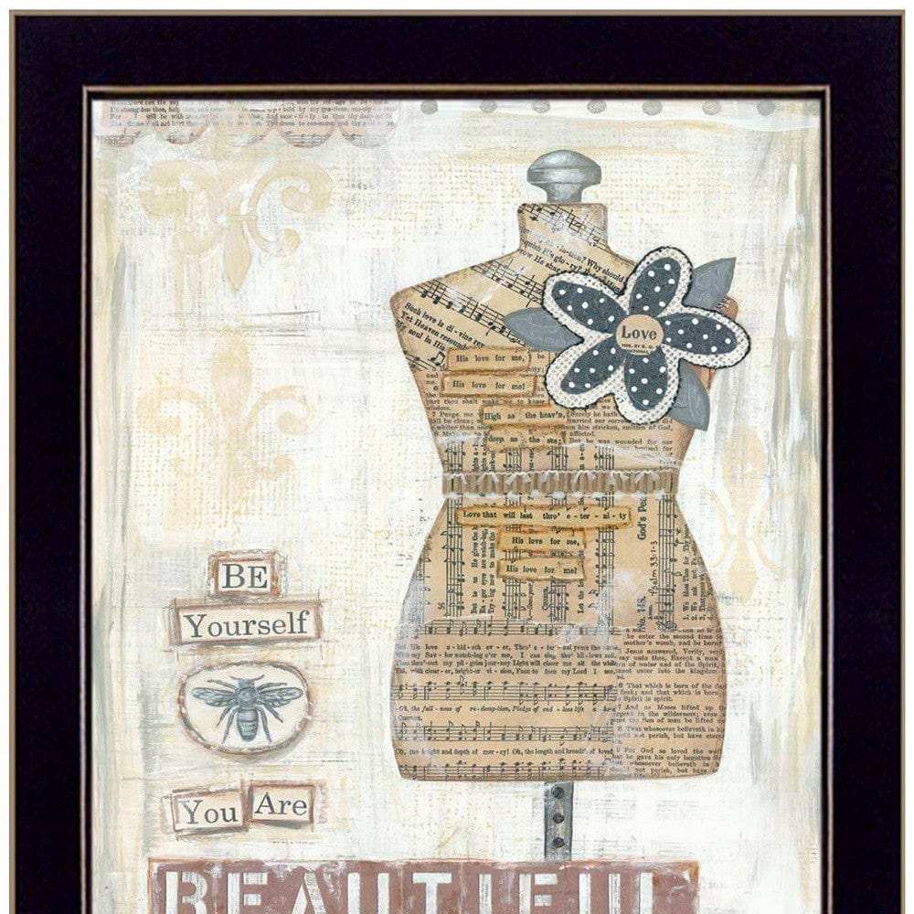 Beautiful Black Framed Print Wall Art - Homeroots - Flyclothing LLC