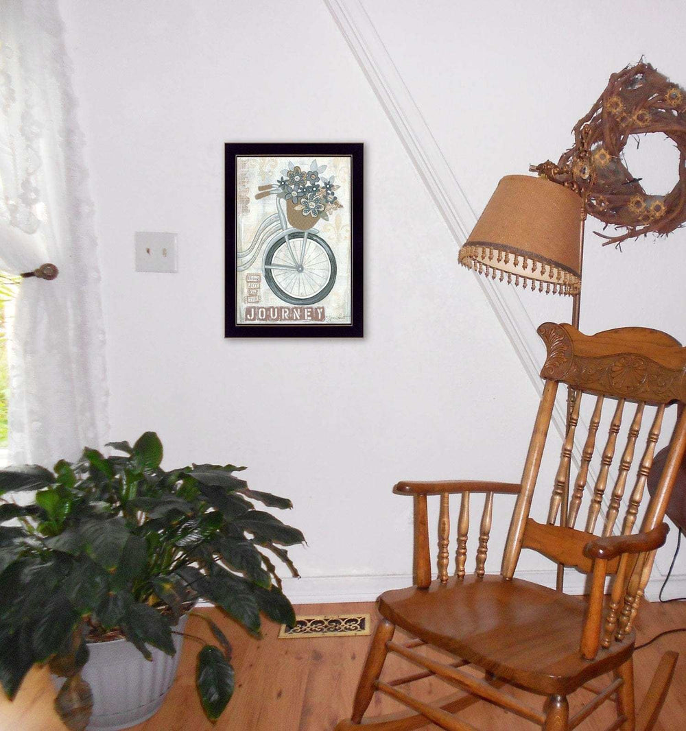 Journey Black Framed Print Wall Art - Homeroots - Flyclothing LLC