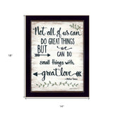 Great Love 1 Black Framed Print Wall Art - Homeroots - Flyclothing LLC