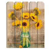 Country Sunflowers Unframed Print Wall Art - Homeroots - Flyclothing LLC