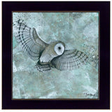Simplicity Owl 3 Black Framed Print Wall Art - Homeroots - Flyclothing LLC