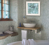 Simplicity Humpback 1 White Framed Print Wall Art - Homeroots - Flyclothing LLC