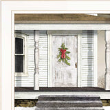 Peace on Earth 2 White Framed Print Wall Art - Homeroots - Flyclothing LLC