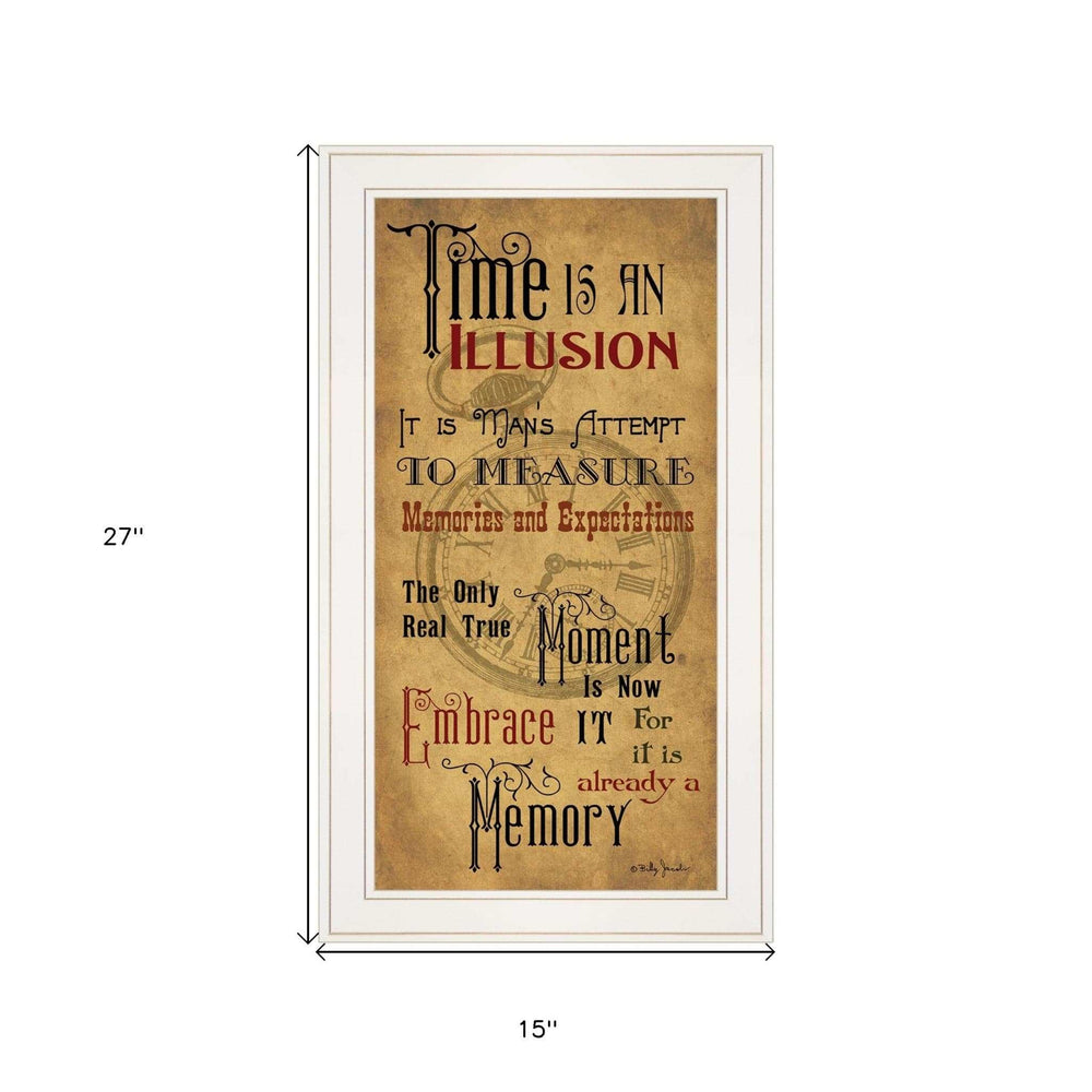 Memories 1 White Framed Print Wall Art - Homeroots - Flyclothing LLC