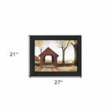 Bucks County Bridge 4 Black Framed Print Wall Art - Homeroots - Flyclothing LLC