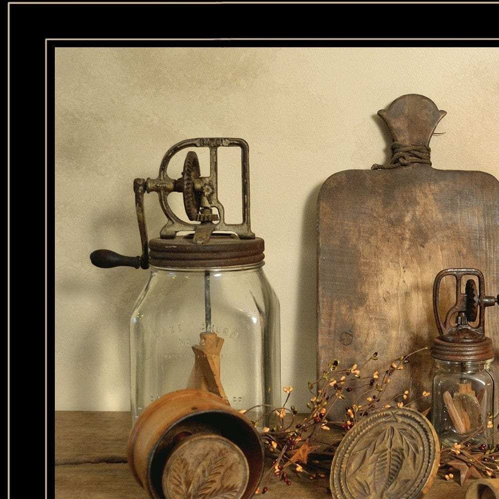 Sweet Cream Butter 4 Black Framed Print Wall Art - Homeroots - Flyclothing LLC