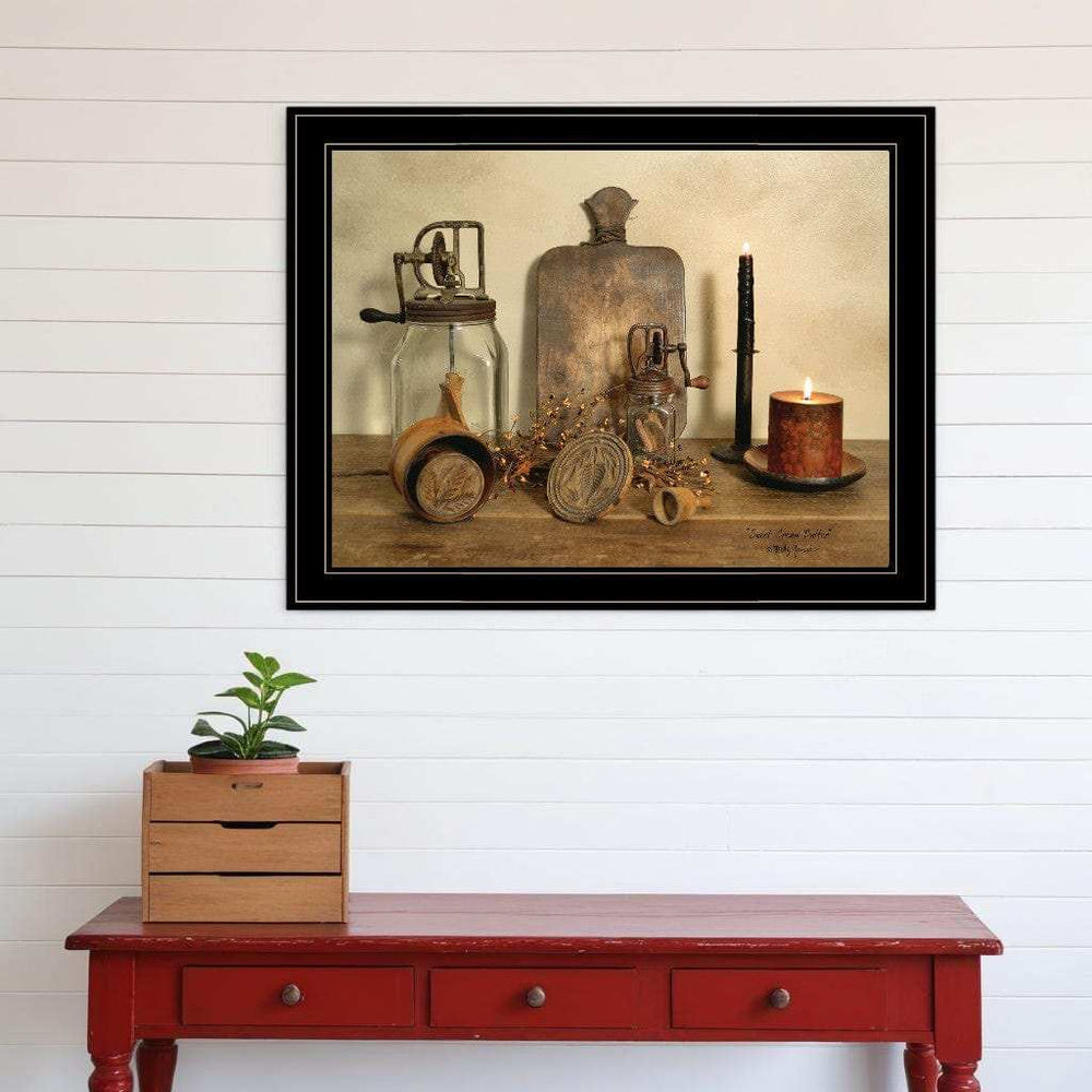 Sweet Cream Butter 4 Black Framed Print Wall Art - Homeroots - Flyclothing LLC