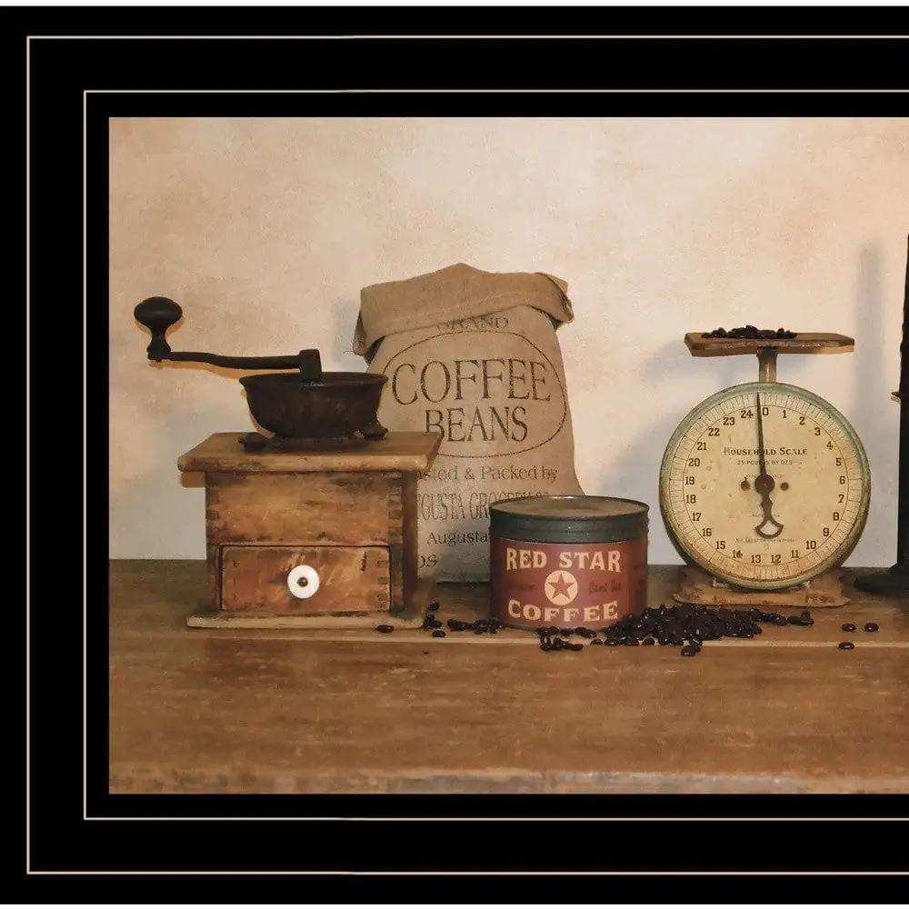 The Daily Grind 2 Black Framed Print Wall Art - Homeroots - Flyclothing LLC