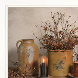 Simple Blessings 1 White Picture Frame Print Wall Art - Homeroots - Flyclothing LLC