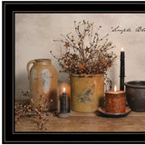 Simple Blessings 6 Black Framed Print Wall Art - Homeroots - Flyclothing LLC