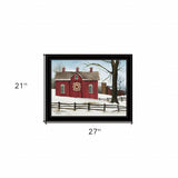 Lovers Knot Quilt Block Barn 4 Black Framed Print Wall Art - Homeroots - Flyclothing LLC