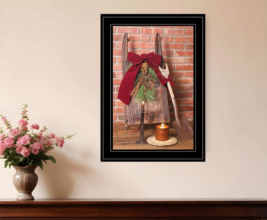 Let Christmas Live 2 Black Framed Print Wall Art - Homeroots - Flyclothing LLC