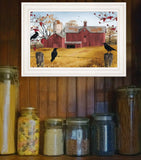 Autumn Gold 1 White Framed Print Wall Art - Homeroots - Flyclothing LLC