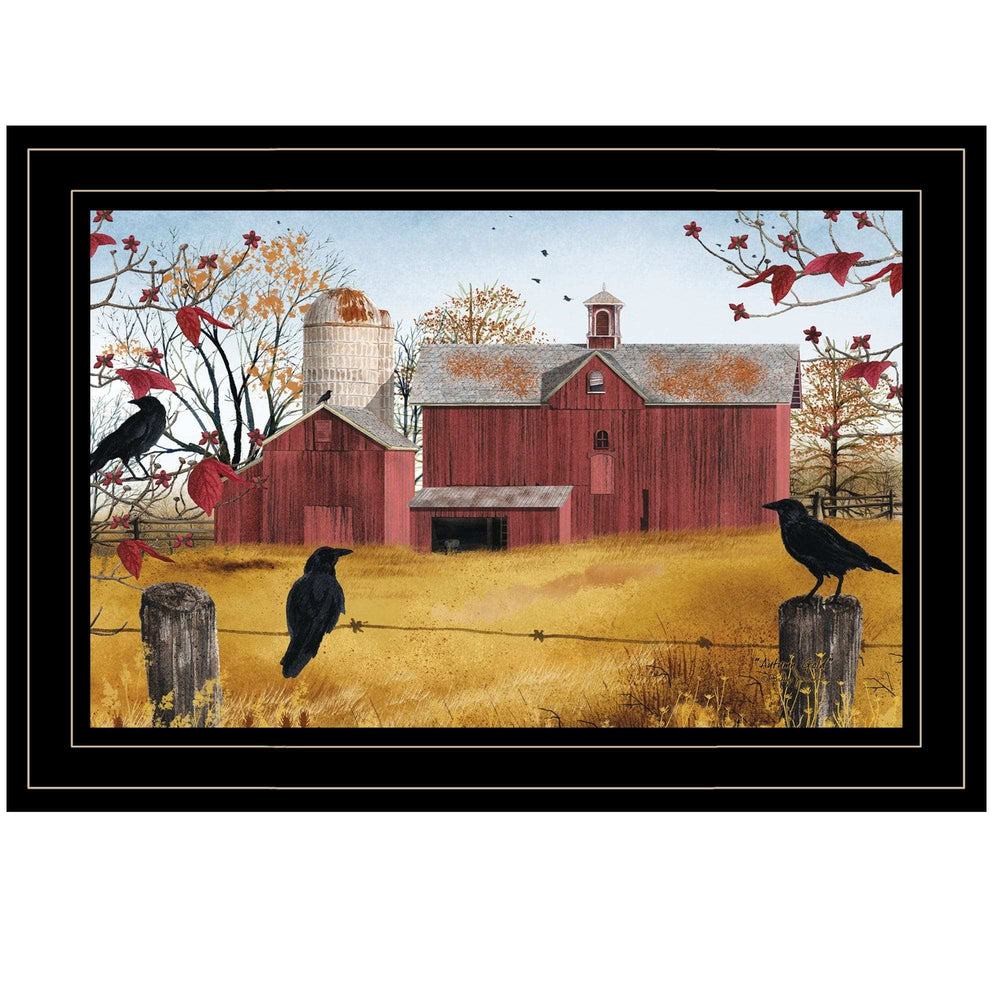 Autumn Gold 2 Black Framed Print Wall Art - Homeroots - Flyclothing LLC