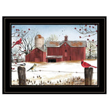 Winter Friends 3 Black Framed Print Wall Art - Homeroots - Flyclothing LLC