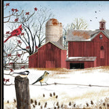 Winter Friends 3 Black Framed Print Wall Art - Homeroots - Flyclothing LLC