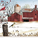 Winter Friends 1 White Framed Print Wall Art - Homeroots - Flyclothing LLC