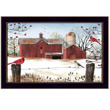 Winter Friends 2 Black Framed Print Wall Art - Homeroots - Flyclothing LLC