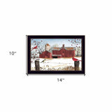 Winter Friends 2 Black Framed Print Wall Art - Homeroots - Flyclothing LLC