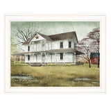 April Showers 3 White Framed Print Wall Art - Homeroots - Flyclothing LLC