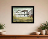 April Showers 4 Black Framed Print Wall Art - Homeroots - Flyclothing LLC