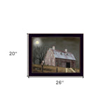 Midnight Moon 7 Black Framed Print Wall Art - Homeroots - Flyclothing LLC