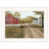 Summer in the Country 1 White Framed Print Wall Art - Homeroots - Flyclothing LLC
