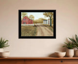 Summer in the Country 4 Black Framed Print Wall Art - Homeroots - Flyclothing LLC