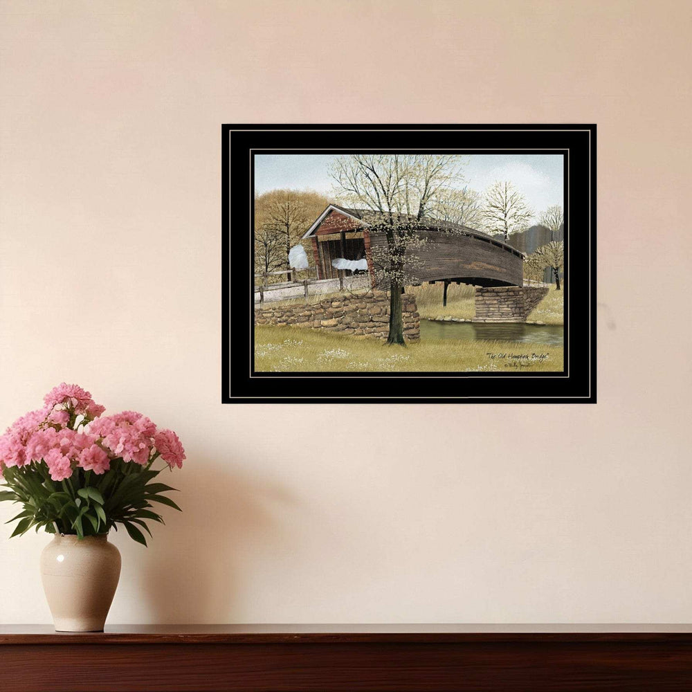 The Old Humpback Bridge 2 Black Framed Print Wall Art - Homeroots - Flyclothing LLC
