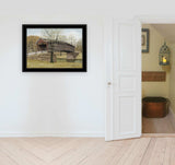 The Old Humpback Bridge 4 Black Framed Print Wall Art - Homeroots - Flyclothing LLC