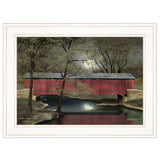 Warm Summers Eve 1 White Framed Print Wall Art - Homeroots - Flyclothing LLC