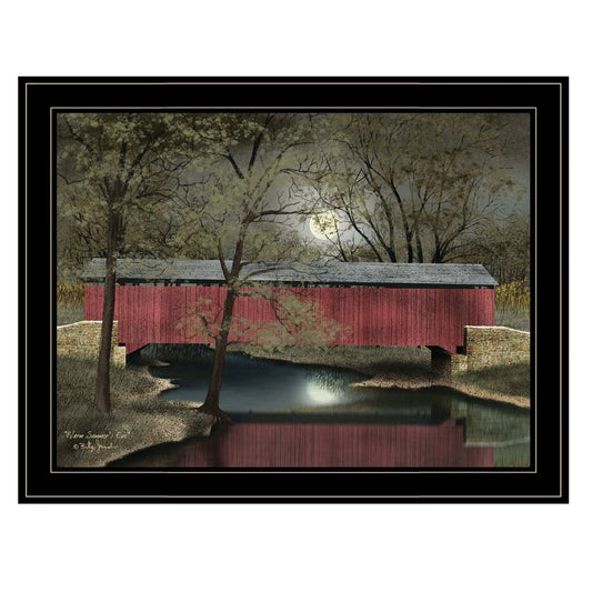 Warm Summers Eve 6 Black Framed Print Wall Art - Homeroots - Flyclothing LLC