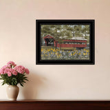 Pottersburg Bridge 2 Black Framed Print Wall Art - Homeroots - Flyclothing LLC