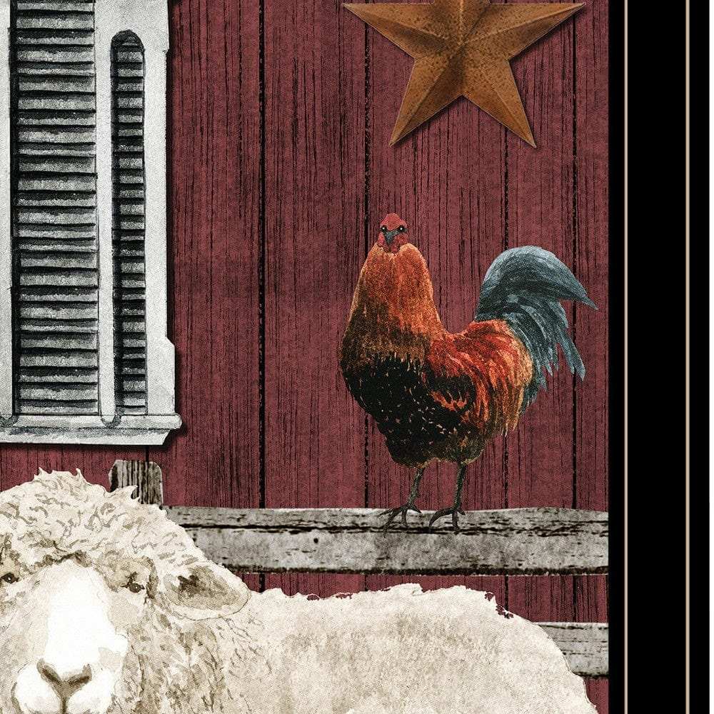 Good Morning 2 Black Framed Print Wall Art - Homeroots - Flyclothing LLC