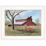 Summers End 1 White Framed Print Wall Art - Homeroots - Flyclothing LLC