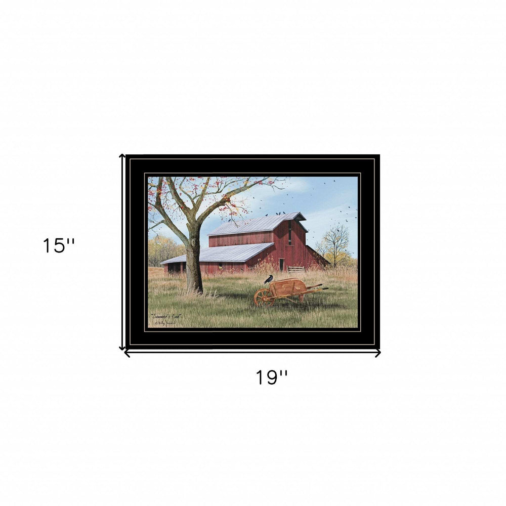 Summers End 2 Black Framed Print Wall Art - Homeroots - Flyclothing LLC