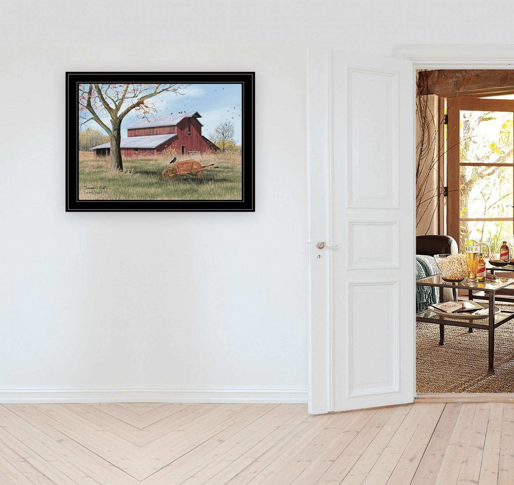 Summers End 4 Black Framed Print Wall Art - Homeroots - Flyclothing LLC