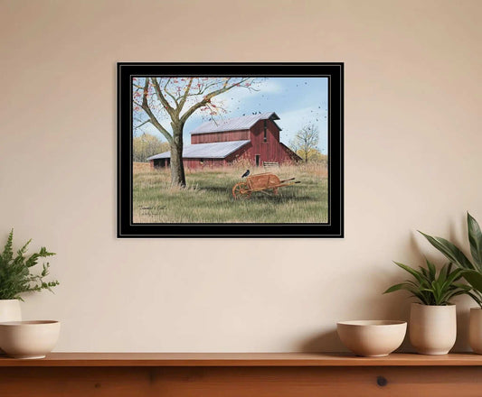 Summers End 4 Black Framed Print Wall Art - Homeroots - Flyclothing LLC