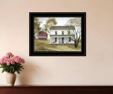 Summer Afternoon 1 Black Framed Print Wall Art - Homeroots - Flyclothing LLC