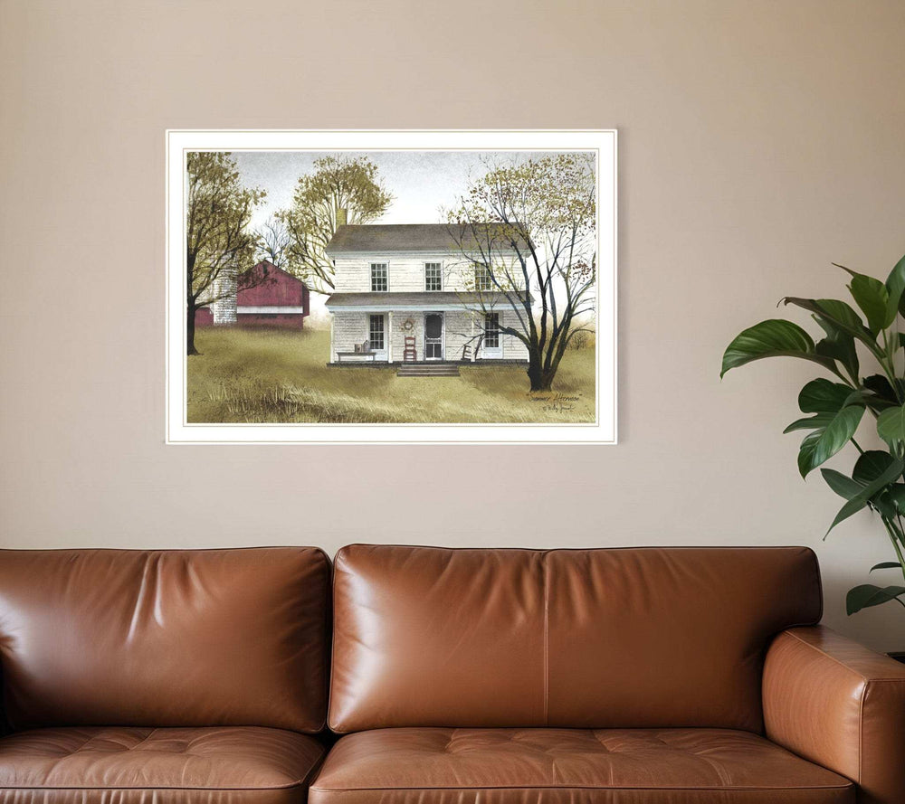 Summer Afternoon 3 White Framed Print Wall Art - Homeroots - Flyclothing LLC