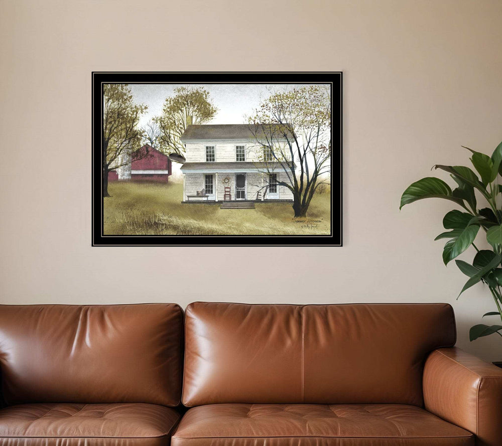 Summer Afternoon 4 Black Framed Print Wall Art - Homeroots - Flyclothing LLC