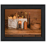 Gathering the Harvest 4 Black Framed Print Kitchen Wall Art - Homeroots - Flyclothing LLC