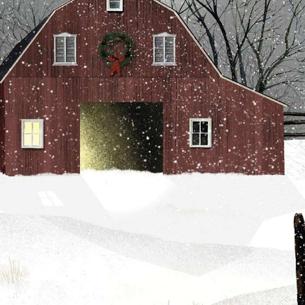 Light in the Stable 3 White Framed Print Wall Art - Homeroots - Flyclothing LLC