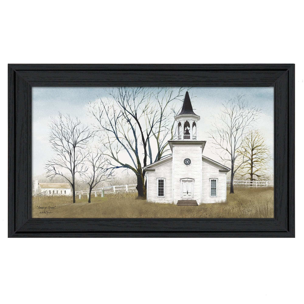 Amazing Grace 12 Black Framed Print Wall Art - Homeroots - Flyclothing LLC