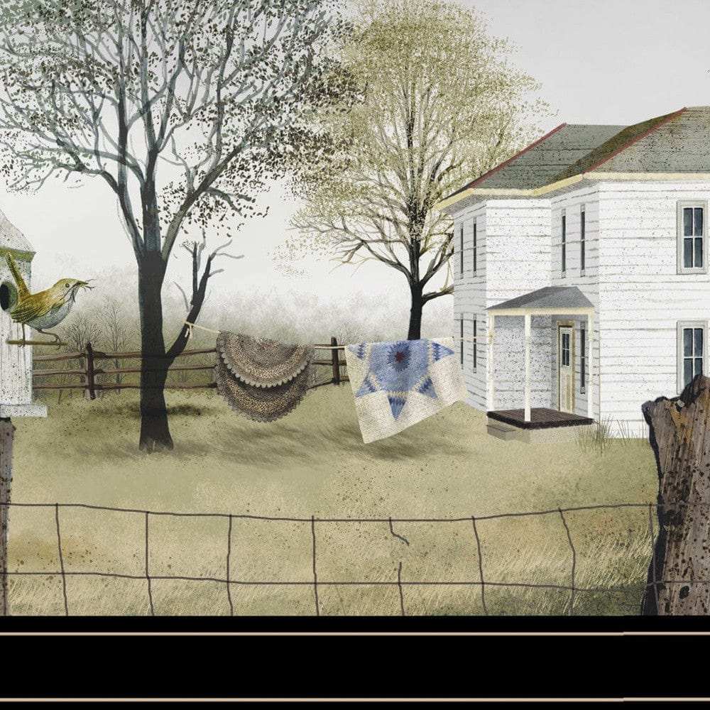 Spring Cleaning 2 Black Framed Print Wall Art - Homeroots - Flyclothing LLC