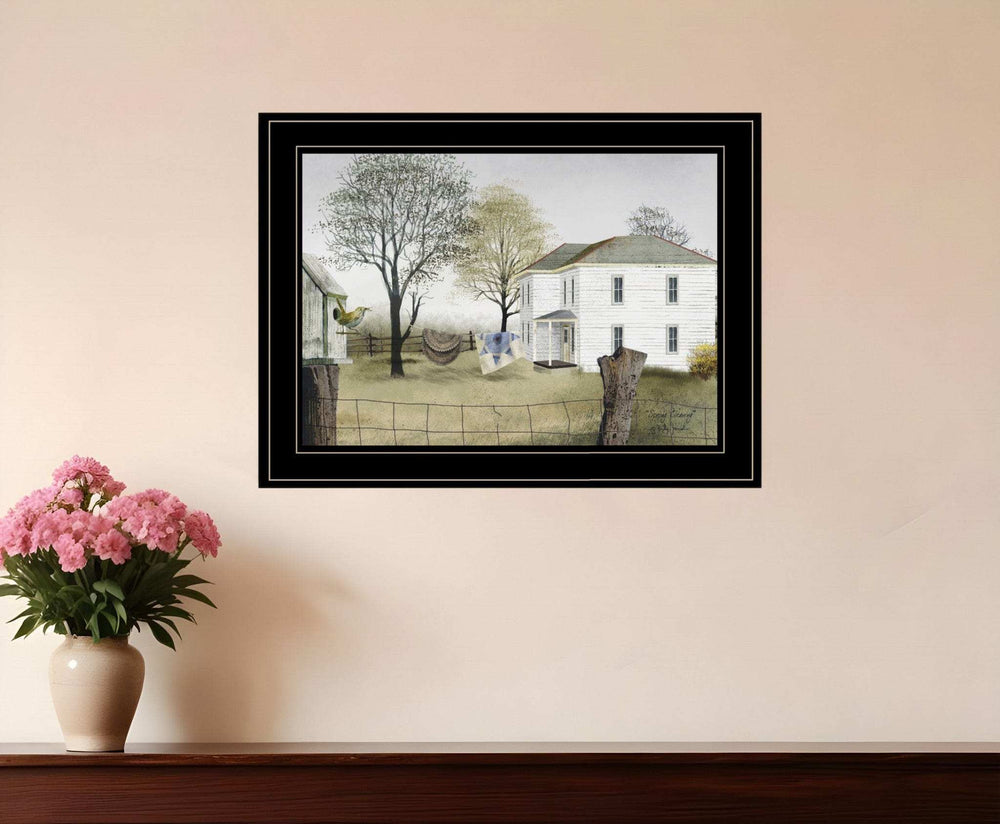 Spring Cleaning 2 Black Framed Print Wall Art - Homeroots - Flyclothing LLC