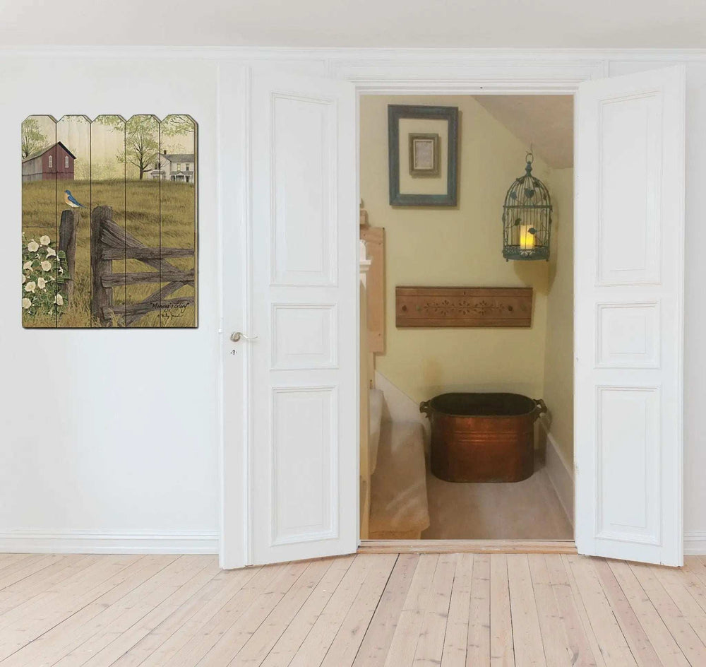 Mornings Glory Unframed Print Wall Art - Homeroots - Flyclothing LLC